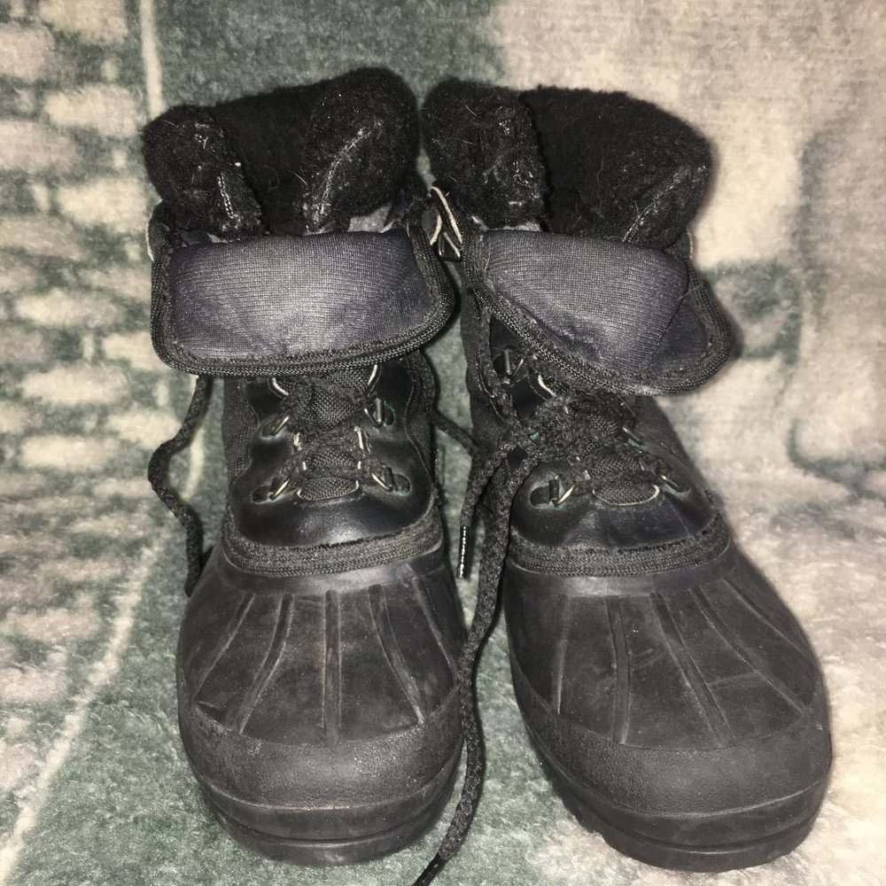 Sorel Womens Black Winter Boots 8